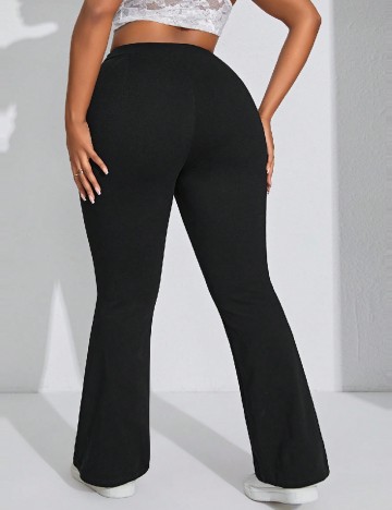 Pantaloni SHEIN CURVE, negru