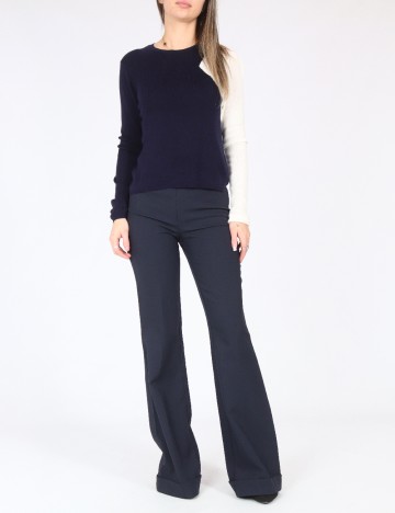 Pantaloni Bershka, bleumarin