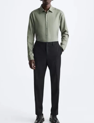 Camasa Zara, verde Verde