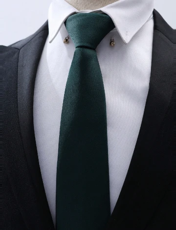 Cravata SHEIN, verde Verde