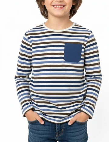 Bluza Zara, albastru Albastru