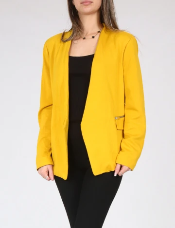 Blazer Zara, galben Galben