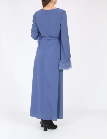 Rochie lunga SHEIN, albastru Albastru