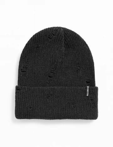 Caciula Pull&Bear, gri inchis Gri