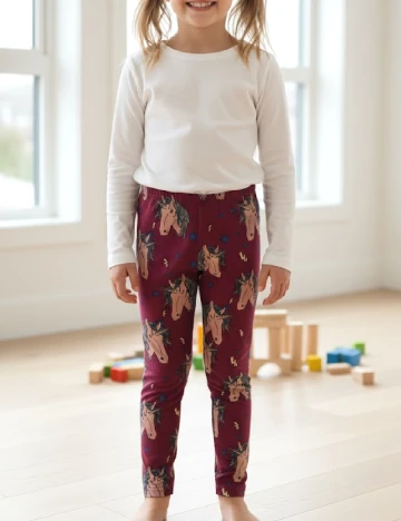 Pantaloni Zara, magenta Roz