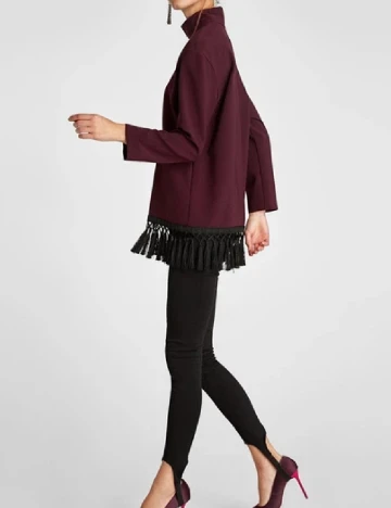 Bluza Zara, pruna Mov