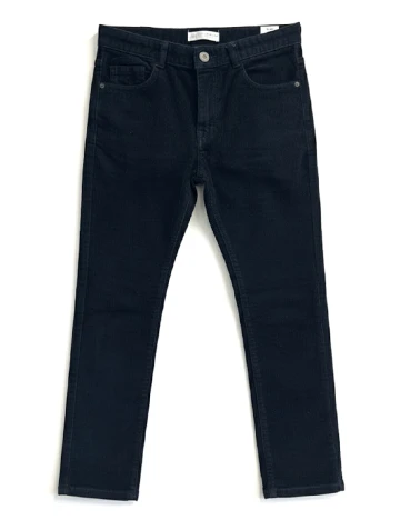 Pantaloni Zara, bleumarin Albastru