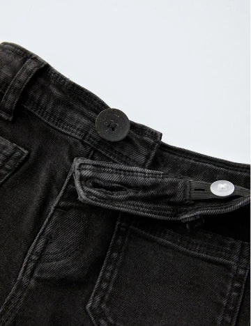 Blugi Zara, negru Negru