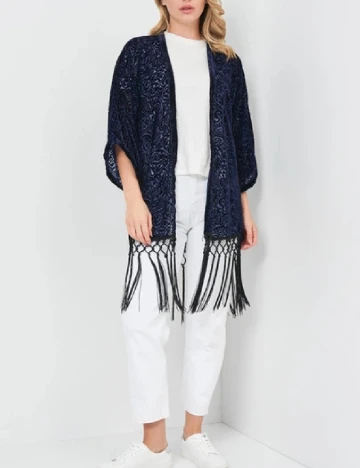 Cardigan Zara, albastru Albastru
