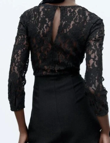 Rochie medie Zara, negru Negru