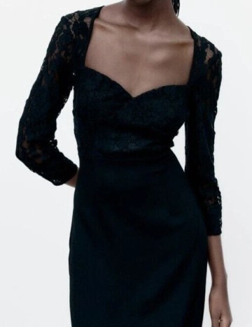 Rochie medie Zara, negru