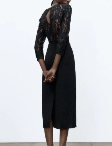 Rochie medie Zara, negru