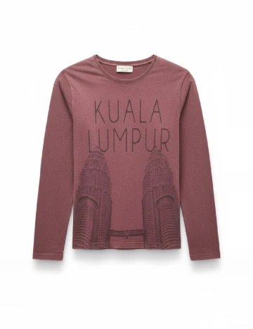 Bluza Zara, pruna Mov