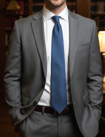 
						Cravata Zara, albastru