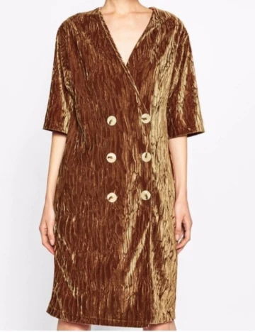 Rochie scurta Zara, maro Maro