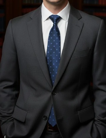 Cravata Zara, albastru Albastru