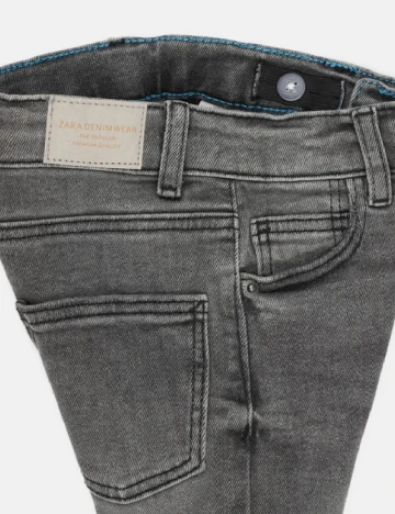 Blugi Zara, gri Gri