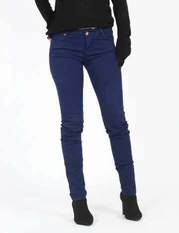 Pantaloni Zara, bleumarin