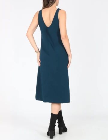 Rochie medie Zara, albastru Albastru