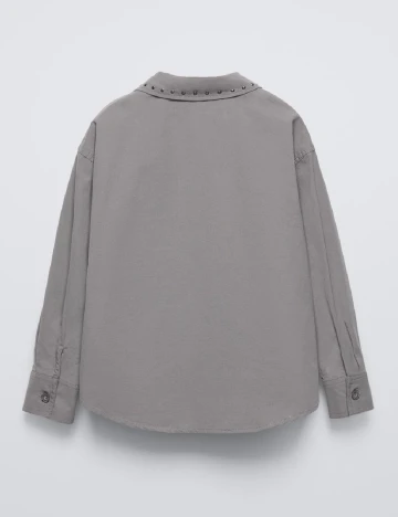 Camasa Zara, gri Gri