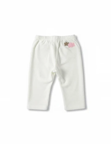 Pantaloni Zara, alb Alb