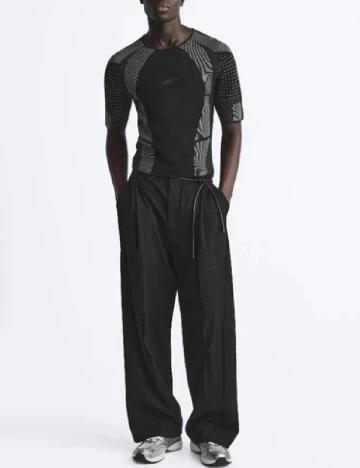 Bluza Zara, negru/gri