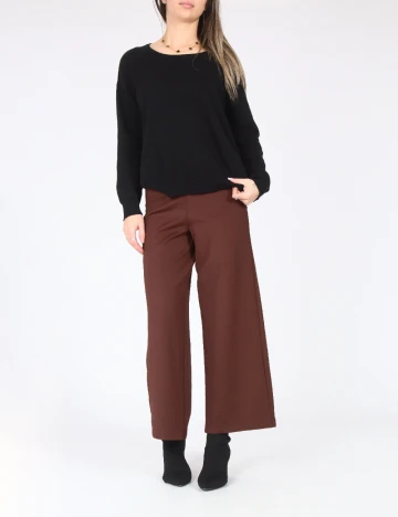 Pantaloni Zara, maro