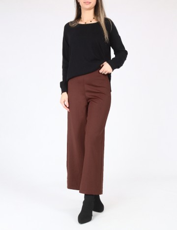 Pantaloni Zara, maro