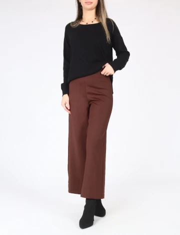 Pantaloni Zara, maro