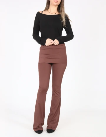 Pantaloni Zara, maro Maro