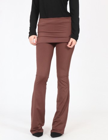 Pantaloni Zara, maro