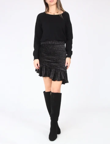 Fusta Zara, negru Negru