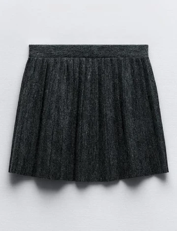 Fusta Zara, gri Gri
