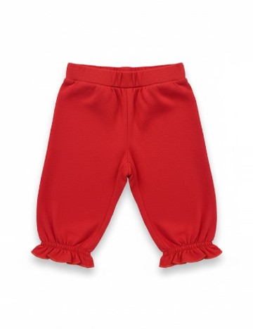 Pantaloni Zara, rosu