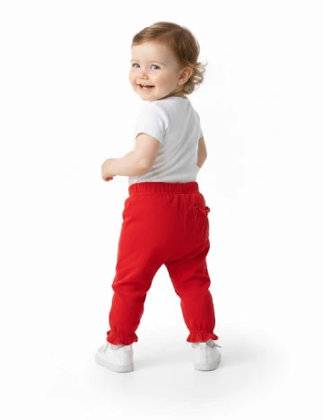 Pantaloni Zara, rosu Rosu