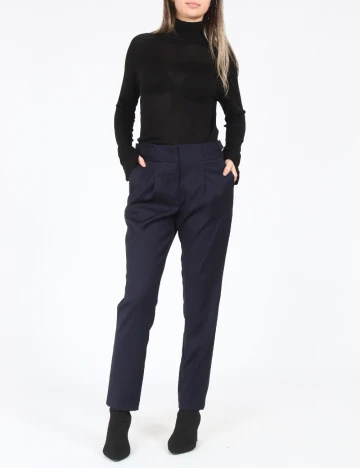 Pantaloni Zara, bleumarin