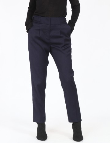 Pantaloni Zara, bleumarin