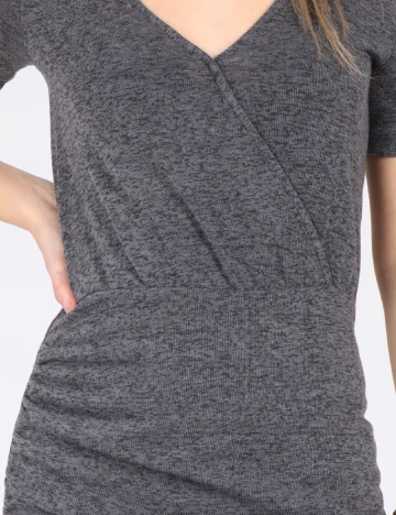 Rochie scurta Zara, gri Gri