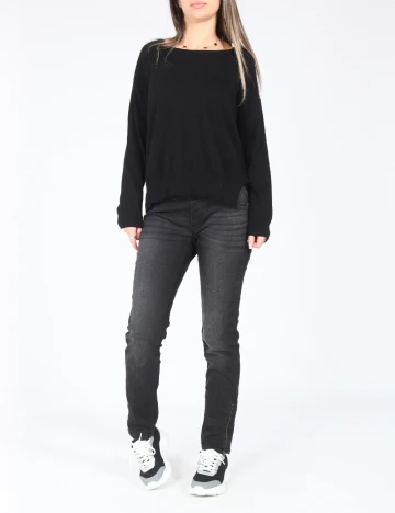 Blugi Zara, negru Negru