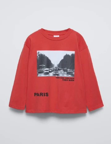 Bluza Zara, rosu Rosu