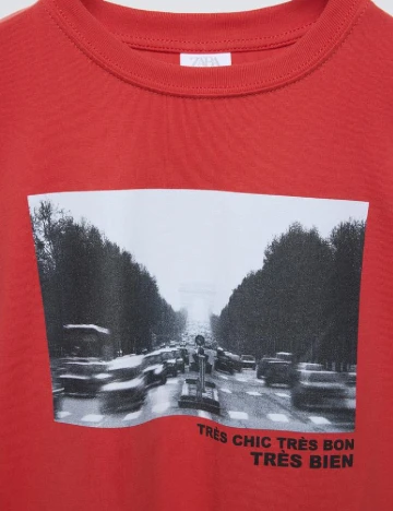 Bluza Zara, rosu Rosu