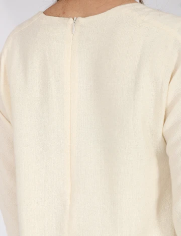 Rochie Zara, crem Crem