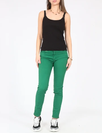 Blugi Zara, verde Verde