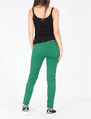 Blugi Zara, verde Verde