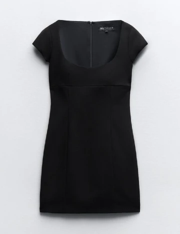 Rochie scurta Zara, negru Negru