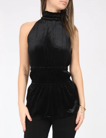 Bluza Bershka, negru Negru