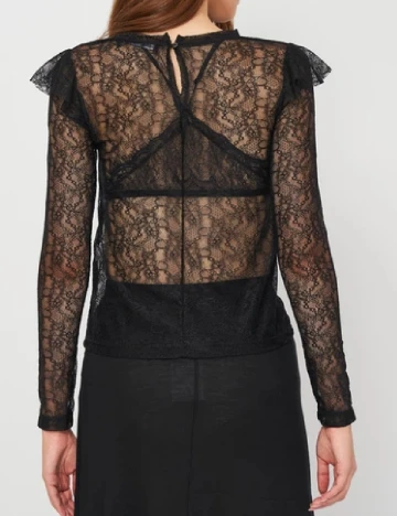 Bluza Bershka, negru Negru