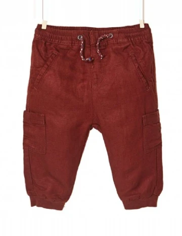 Pantaloni Zara, maro inchis Maro