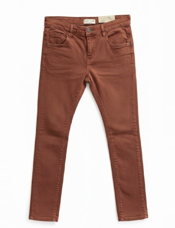 Pantaloni Zara, caramiziu