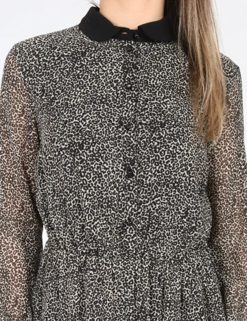 Rochie scurta Zara, animal print Animal print